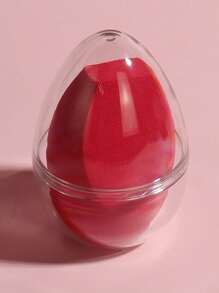 cosmetic sponge,1pc Makeup Sponge & 1pc Organizer Beauty Cosmetic Foundation Sponge Makeup Blender - Red - View 7