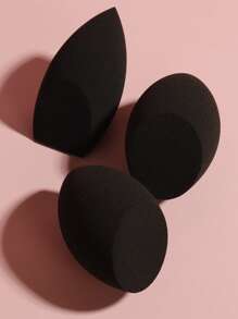 Makeup Sponge, 3pcs Cosmetic Sponge Wet And Dry Face Sponge Beauty Sponges Egg Shaped Makeup Blender,Makeup,Cheap,Room Decor,Vanity,Travel,Bedroom,Makeup Accessories,Puff,Makeup Blender,Powder Puff,Makeup Sponge,Cheap,Stocking Stuffers,Makeup,Makeup Tools,Cheap Stuff,Gifts,Gifts For Women,Christmas Gifts,Giveaways,Travel,Cheap Stuff,Travel Essential - Black - View 6