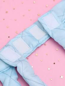 Rodillo de pelo en forma de pulpo, 1 pieza de rodillo de pelo azul sin calor para herramientas de peluquería DIY - Azul - Ver 9