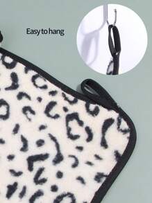 Facial Cleaning Towel,5Pcs 39.5 X 20.7Cm Leopard Pattern Makeup Towel Wash Cloth For Skin Care - Multicolor - View 6