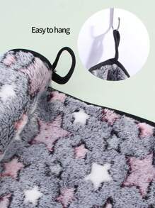 Facial Cleaning Towel,3Pcs 39.5 X 20.7Cm Star Pattern Makeup Towel Facial Cloth For Skin Care - Grey - View 3