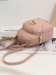 1 Ba Lô Thiên Nga Mini, Túi Đa Năng Cho Trẻ Em - Hồng - Xem 2