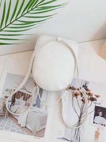 1pc Mini Swan Backpack Kids' Multi-functional Bag - White - View 4