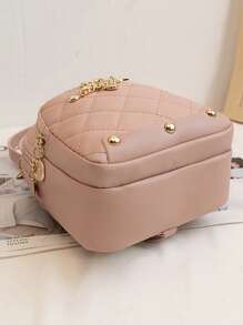 1 Ba Lô Thiên Nga Mini, Túi Đa Năng Cho Trẻ Em - Hồng - Xem 3