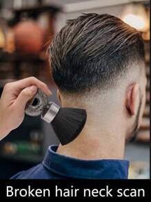 New Fashion Hairdressing Neck Brush, Facial Cleaning Duster, Soft Fiber Hair Brush - Multicolor - View 5