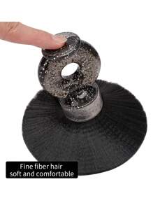 New Fashion Hairdressing Neck Brush, Facial Cleaning Duster, Soft Fiber Hair Brush - Multicolor - View 7