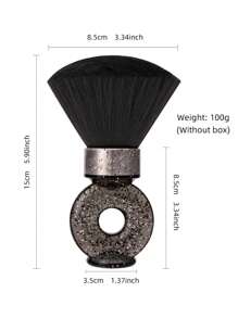 New Fashion Hairdressing Neck Brush, Facial Cleaning Duster, Soft Fiber Hair Brush - Multicolor - View 8