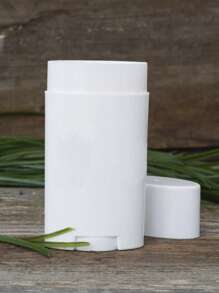 1pc 75ml 2.5oz Diy Deodorant Stick Container - White - View 1