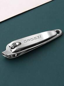 斜指甲刀,1入組碳素鋼指甲刀適用於男人/女人