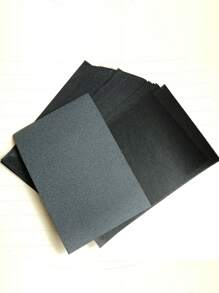 Papel con cara de aceite de carbón de bambú, 200 piezas papel Facial absorbente de aceite removedor Facial papel de Control de aceite papel secante de maquillaje para el cuidado de la piel - Negro - Ver 4