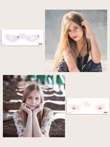 6 Tấm Họa Tiết Bướm Hình Xăm Không Thấm Nước Miếng Dán Trang Điểm Chống Nước Trang Điểm Mặt Miếng Dán Hình Xăm - Nhiều màu - Xem 4