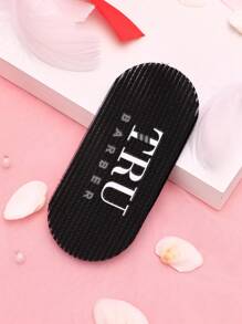 2片装复古油头渐变刘海贴片，尼龙材质，不伤发，适用于理发店、美容院、返校季、旅行度假等场合。产品包含：梳子、吹风机、发饰、边缘梳、造型梳、发胶、卷发产品、剪发剪刀等。适用于圣诞节、理发店、美发行业。 - 彩色 - 查看 2