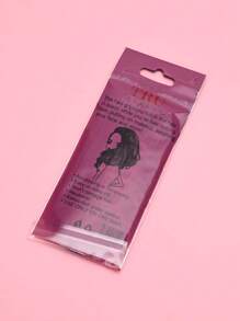 2片装复古油头渐变刘海贴片，尼龙材质，不伤发，适用于理发店、美容院、返校季、旅行度假等场合。产品包含：梳子、吹风机、发饰、边缘梳、造型梳、发胶、卷发产品、剪发剪刀等。适用于圣诞节、理发店、美发行业。 - 彩色 - 查看 4