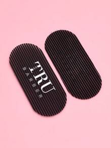 2片装复古油头渐变刘海贴片，尼龙材质，不伤发，适用于理发店、美容院、返校季、旅行度假等场合。产品包含：梳子、吹风机、发饰、边缘梳、造型梳、发胶、卷发产品、剪发剪刀等。适用于圣诞节、理发店、美发行业。 - 彩色 - 查看 6