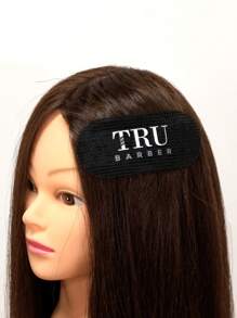 2片装复古油头渐变刘海贴片，尼龙材质，不伤发，适用于理发店、美容院、返校季、旅行度假等场合。产品包含：梳子、吹风机、发饰、边缘梳、造型梳、发胶、卷发产品、剪发剪刀等。适用于圣诞节、理发店、美发行业。 - 彩色 - 查看 9