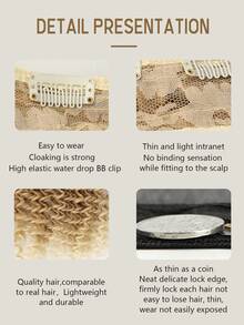 Tổng hợp chịu nhiệt & Bangs 24 inch Gradient Full Machine Made Daily Sử dụng chất lượng cao - Ombre - Xem 4