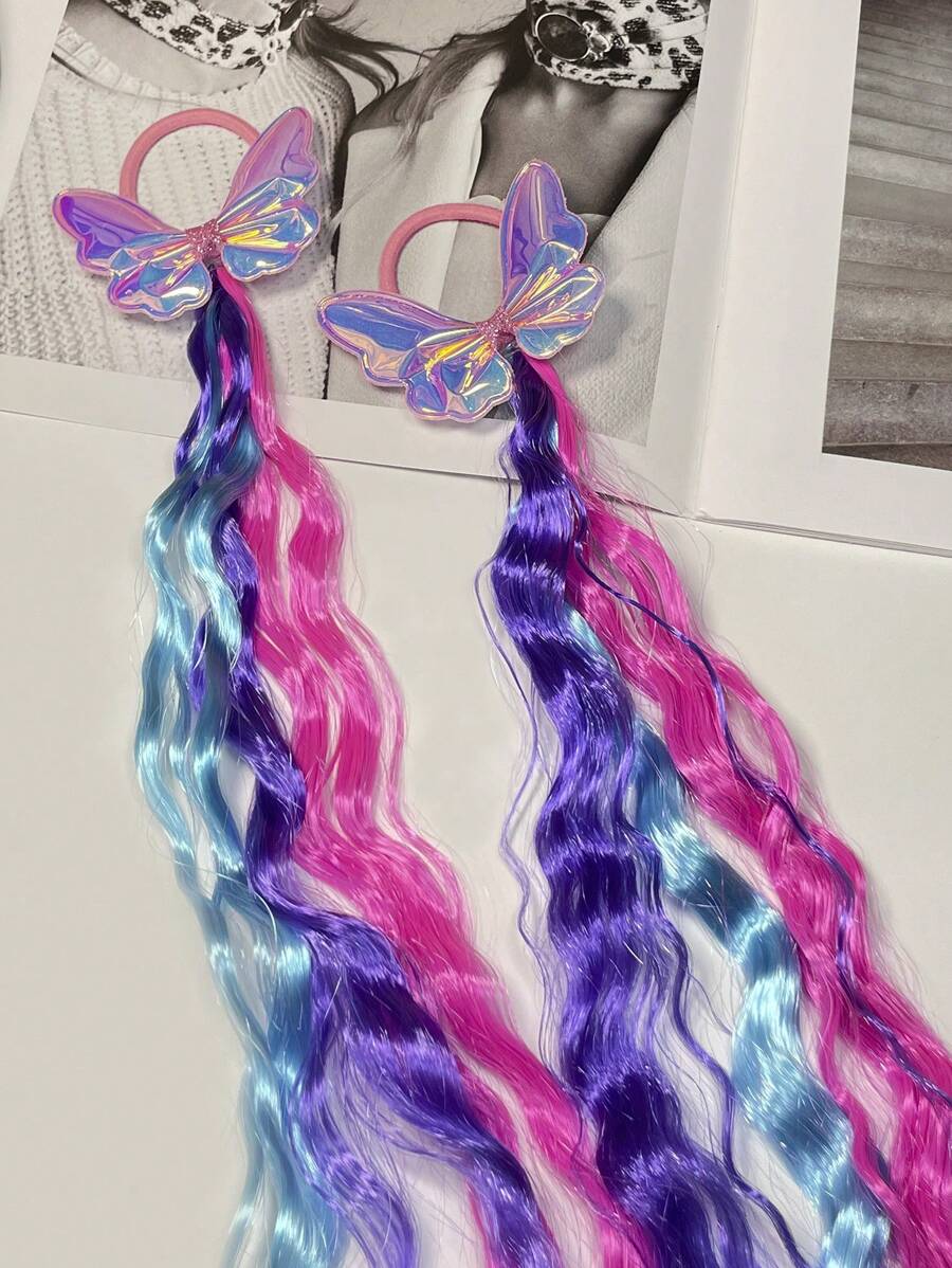 Water Wave Two-Tone 16-medium Synthetic Ponytails - Two-Tone - View 1