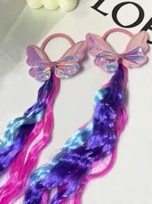 Water Wave Two-Tone 16-medium Synthetic Ponytails - Two-Tone - View 2