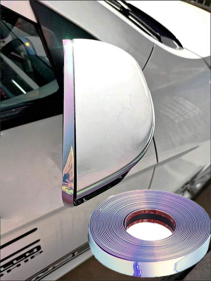 1Pc 1.2Cm * 300Cm Mạ Điện Nhiều Màu Sắc/Bạc Trang Trí Ô Tô Dây Ốp Lưng Chống Trầy Xước Dây Cho xe Ô Tô Đa Năng - Nhiều màu - Xem 1