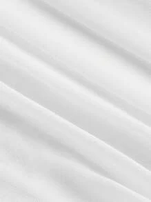 SHEIN MOD Top de tirantes con diseño de nudo fruncido - Blanco - Ver 3