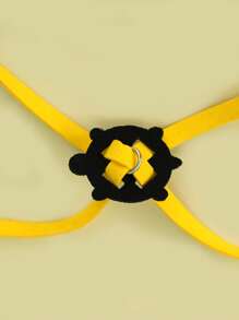 1入組素色龜戶外牽引繩 - 黃色 - 查看 3