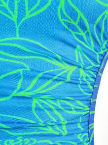 Soleia Đầm Dây kéo Xù Hoa Tất cả trên in Gợi cảm - Nhiều màu - Xem 6