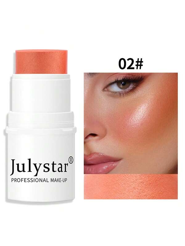 Julystar maquiagem profissional Blush longa duração pigmentado Blush creme