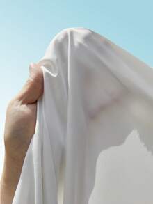 SHEIN LUNE 蕾絲拼接V領無袖襯衫 - 白色 - 查看 6