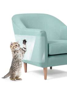 1pc Pet Furniture Protector Sticker For Dogs And Cats - Clear - View 7