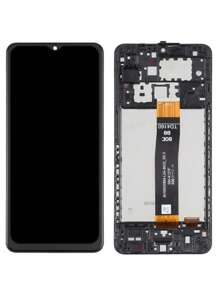 原裝液晶屏兼容三星Galaxy A12 Nacho SM-A127F數字轉換器全組裝帶邊框 - 黑色 - 查看 2