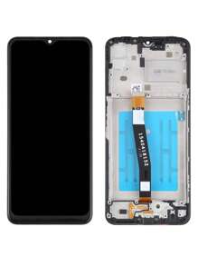 Màn hình LCD gốc Tương thích với Samsung Galaxy A22 5G SM-A226 Bộ số hóa lắp ráp đầy đủ có khung - màu đen - Xem 2