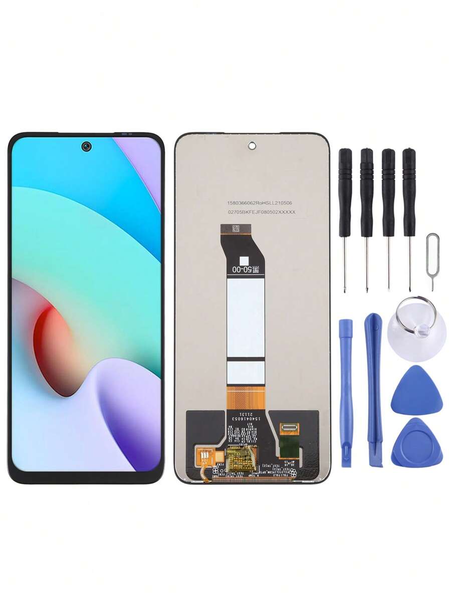 LCD屏幕和數字轉換器全組裝兼容小米紅米Note105G/PocoM3Pro5G/RedmiNote10T - 黑色 - 查看 1