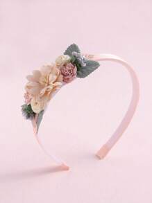 1 pieza Chicas con diseño de flor Diadema para pelo Decoración - Multicolor - Ver 1