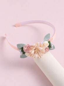 1 pieza Chicas con diseño de flor Diadema para pelo Decoración - Multicolor - Ver 2