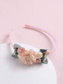 1 pieza Chicas con diseño de flor Diadema para pelo Decoración - Multicolor - Ver 3