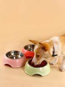 1 bát chó hình trái tim màu sắc ngẫu nhiên - Nhiều màu - Xem 2