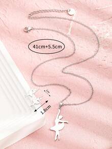 3入組兒童舞女裝飾時尚首飾套裝適用於禮品