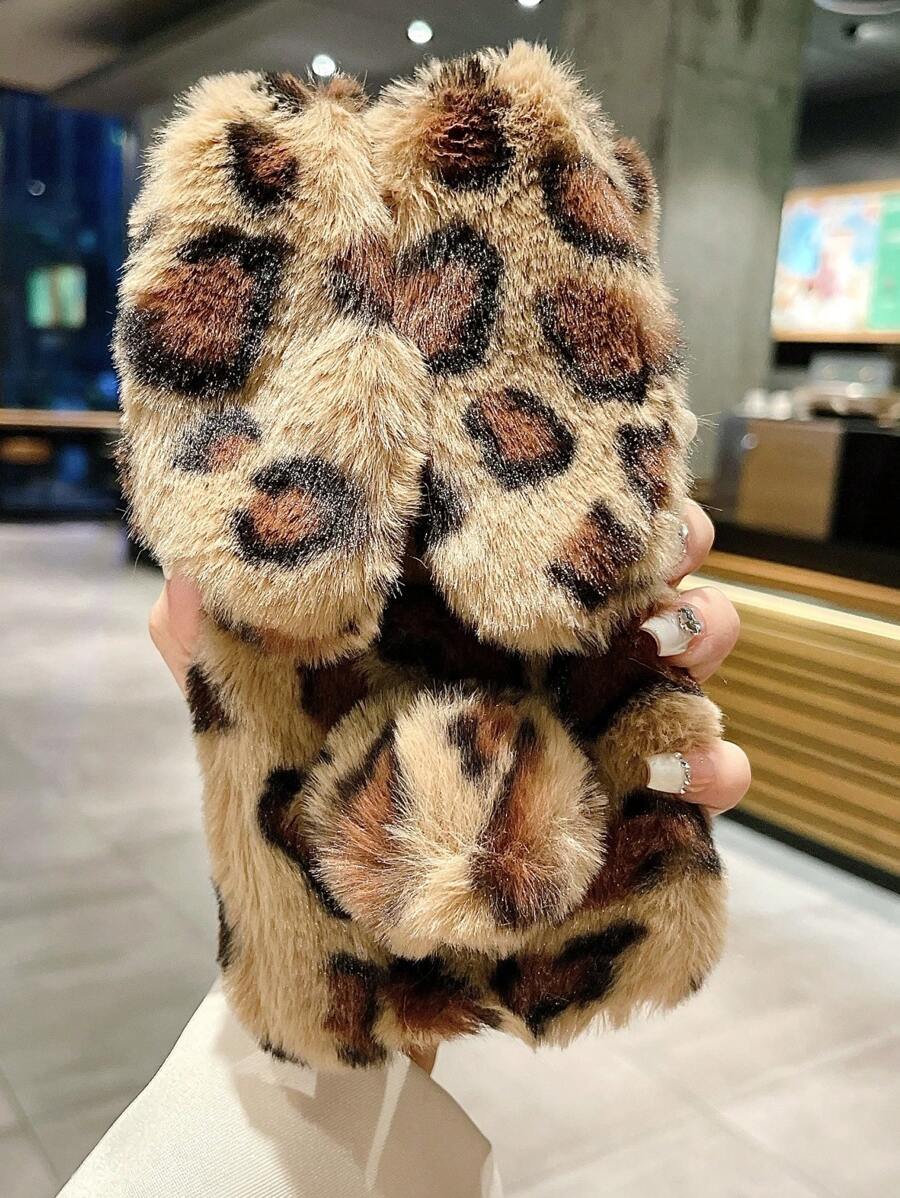 Vỏ điện thoại sang trọng trang trí tai thỏ - Màu vàng - Xem 1