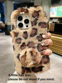 Vỏ điện thoại sang trọng trang trí tai thỏ - Màu vàng - Xem 2