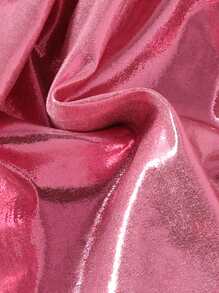 SHEIN Toddler Girls Solid Cami Dress - Pink - View 3