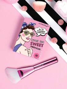 Misslyn Treat Me腮红粉，丝滑质地，哑光或珠光两种妆效可选，提亮肤色，内置镜子，打造自然哑光光泽，持久显色，轻盈易晕染，是Y2K妆容、派对、海滩、旅行、度假、露营的理想之选。 - 08 BE MY FLAMINGO FOREVER! - 查看 7