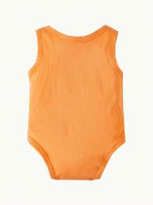 Cozy Pixies 新生兒3入組汽車和字母圖案背心連體衣