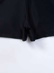 熱帶圖案抽繩比基尼泳裝 - 彩色 - 查看 4