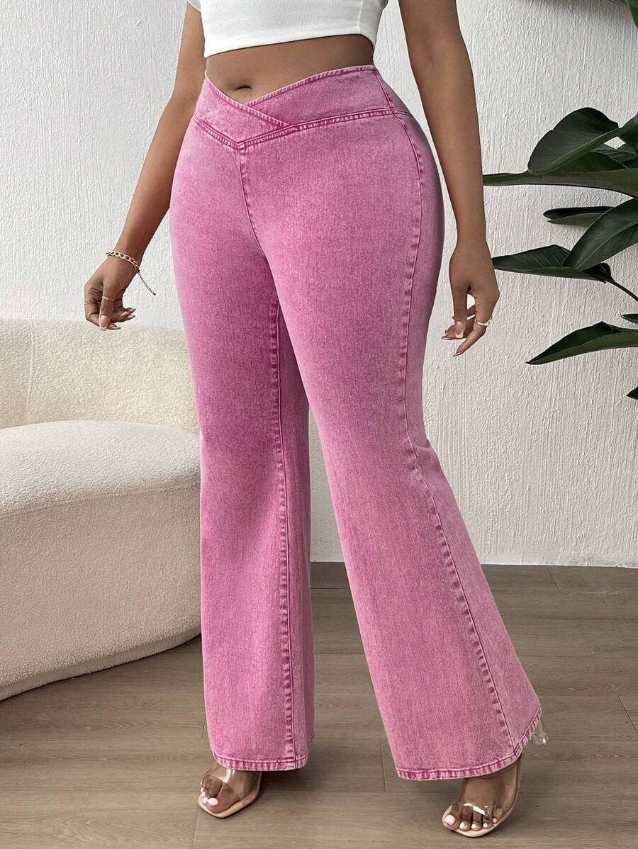 Jeans Bigstar Taille 38 - Coupe Patte D'éléphant - Bleu Délavé - Occasion Très Bon état