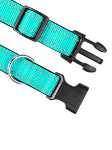 1 chi tiết phản quang cổ áo thú cưng cho chó mèo - Màu xanh nhạt - Xem 5