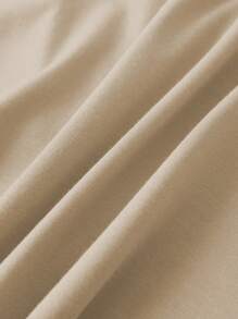 INAWLY 大碼素色圓領T恤