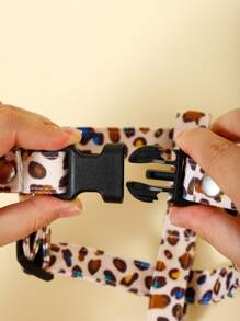 1 bộ Vòng Cổ Thú Cưng & Khai Thác & Dây Xích Cho Mèo & Chó Ngoài Trời - màu nâu - Xem 6