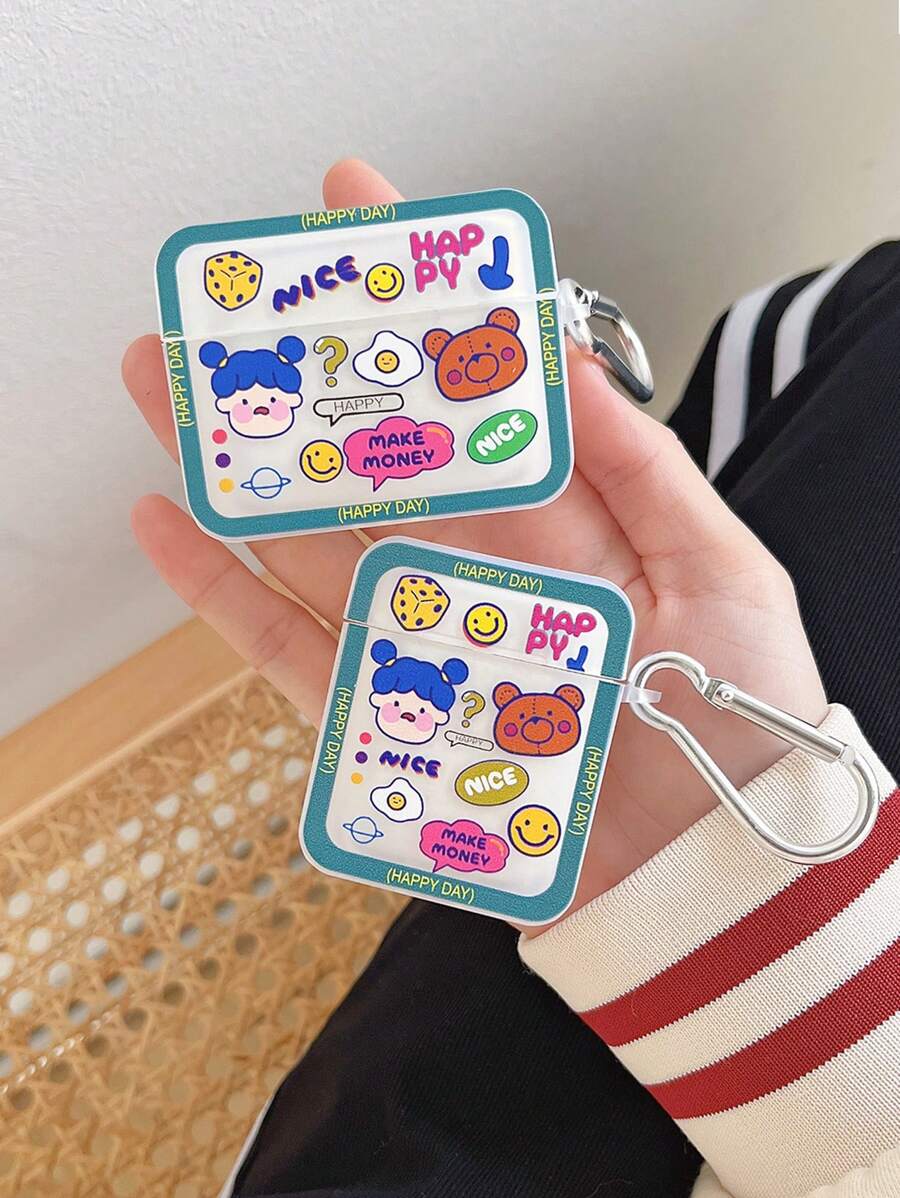 Đồ họa Hoạt hình Ốp tương thích với Airpods - Nhiều màu - Xem 1