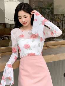 DAZY Áo nữ Hoa Giải trí - Nhiều màu - Xem 4