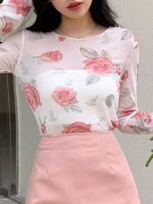 DAZY Áo nữ Hoa Giải trí - Nhiều màu - Xem 5